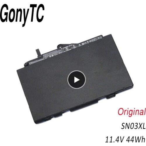 11.1V/11.4V 44wh SN03XL Laptop Battery For HP EliteBook 820 G3 725 G3 800514-001N HSTNN-UB6T Tablet