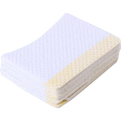 40pcs Cotton Disposable Eyelash Extension Patch Sticker For Removing Eyelashes Arc Eye Pads Makeup Tool