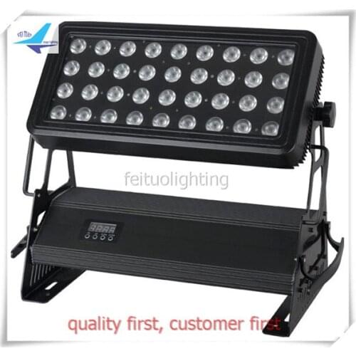 8 x lot Building Uplight 36x10w rgbw 4 in 1 DMX outdoor wall mounted led light washer light