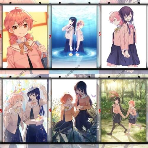 DIY Diamond Painting Anime Bloom Into Yuri Touko Nanami Mosaic Cross Stitch Kits Christmas Home Decor Diamond Embroidery Full