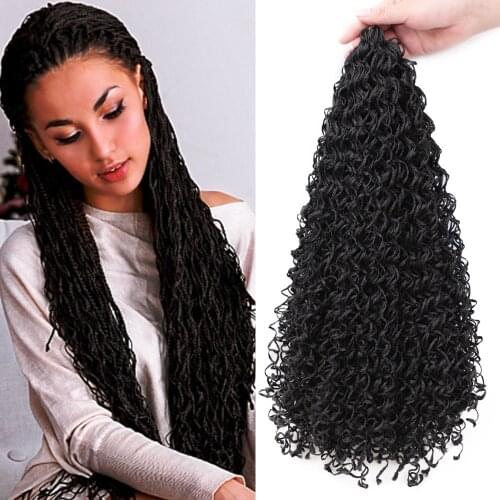 ONYX Long Wave 28" Curl Zizi Box Crochet Braiding Hair Colored Synthetic Hair Extensions Colorful Crochet Hair 50g for Women