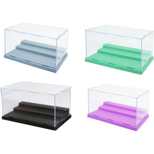 3628 Compatible Acrylic Plastic Action Figures Minifigures Display Case Box Dustproof Display Box Building Blocks Bricks Toys