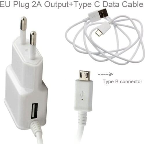 EU US Dual USB 2A Micro Phone Charger Adapter+TYPE C Data Cable For HTC One A9 A9W M9S E9S X9 M8 E8 M9+ M10,,Wiko Tommy 2 Plus