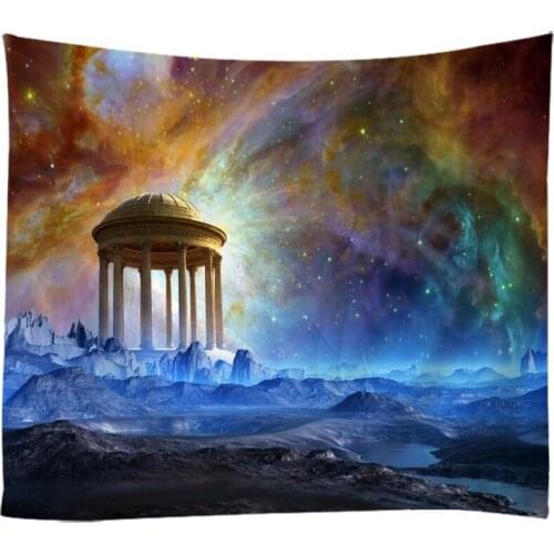 Fantastic Seascape Creative 3D Printing Tapestry Wall Hanging Bed Spread Beach Towel Table Cloth Yoga Mat 250*180CM Large Size