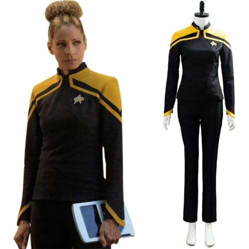 Star Cosplay Trek Picard Raffi Musiker Costume Adult Uniform Suit Outfit Halloween Carnival Costumes