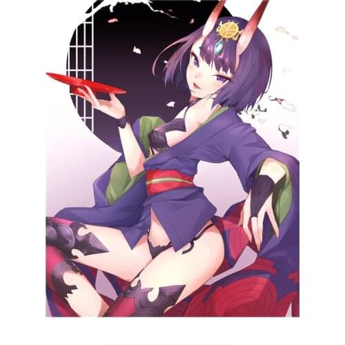 Beautiful Car Sticker Anime Sexy Girl Shuten Douji for Fate Grand Order Car Window Body Motorcycle Decal