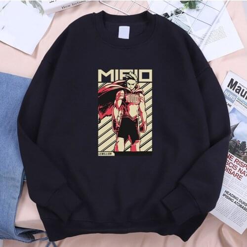 My Hero Academia Hoodies Male Lemillion Cartoon Image Men Tracksuits High Quality Clothing Comtable Oversized Sweatshirt Mens