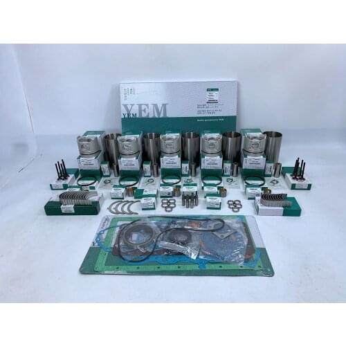 New Aftermaket Engine Part F2302 Rebuild Kit With Cylinder Gasket Kit Piston Rings Liner Bearing Valves For Kubota