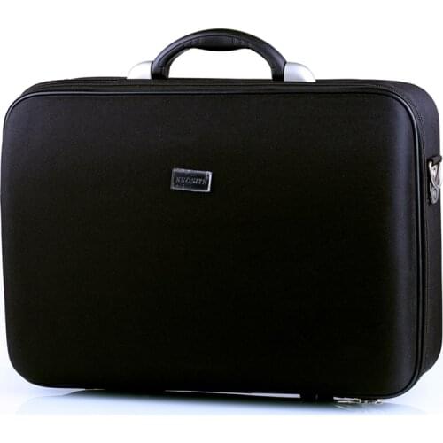 Portable password box business document briefcase toolbox small suitcase male portable tool bag File box