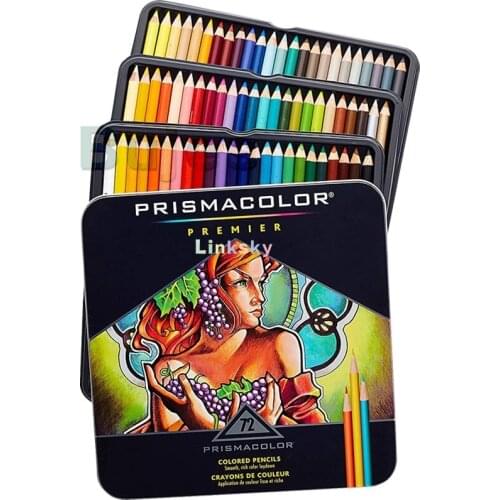 Prismacolor Premier Colored Pencils | Art Supplies for Drawing, Sketching, Adult Coloring | Soft Core Color Pencils, 72 Pack