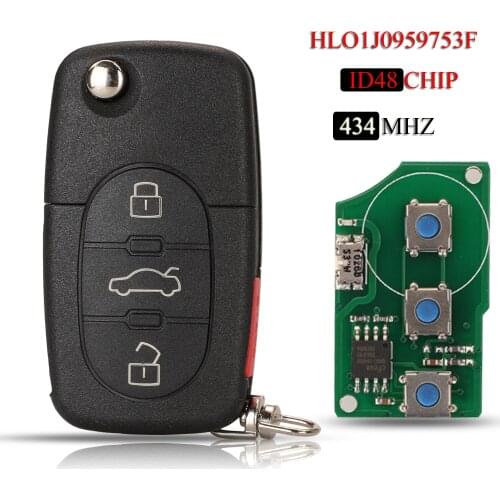 Kutery HLO1J0959753F Remote fold key for Volkswagen 1998-2001 Beetle/Cabrio/Golf/Jetta/Passat,2001-2002 for Volkswagen Cabrio