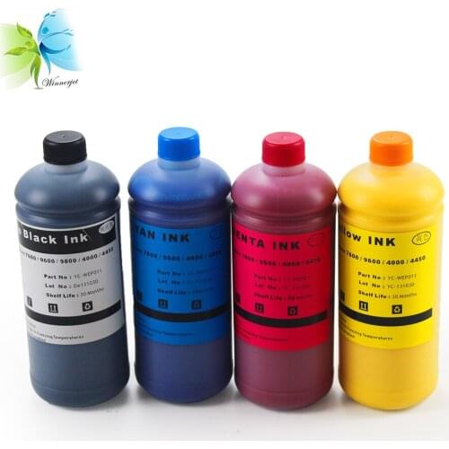Winnerjet 4 Color Pigment ink for Epson stylus pro 4400 4450 printer for advertising photography printing