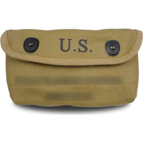 WWII WWII US CANVAS STORAGE BAG PACKET POUCH TOOL KIT OUTDOOR