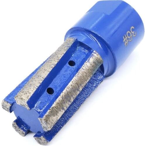 1 Inch 25mm Segmented Diamond Fingers Bits For Stone Marble Granite Slabs Sink Cutout Machine and Routers M14 & 5/8-11 Thread