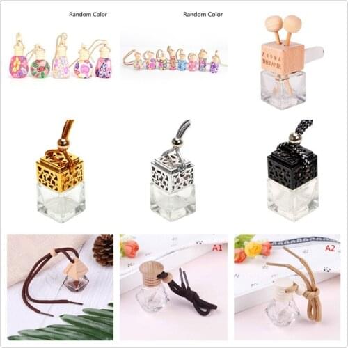 1Pc Multi Style Scent empty Bottle Air Fresher Pendant without perfume Car-styling Car parfums Car Home Auto Hanging Perfume
