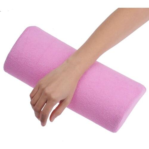 1pc Manicure Hand Rests Soft Pillow Nail Arm Holder Washable Hand Cushion Sponge Wrist Manicure Pillow Nail Art Tool Accessories