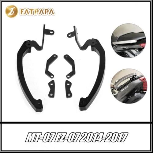 FOR YAMAHA MT07 FZ07 MT FZ 07 Motorcycle Accessories Aluminum Alloy CNC Rear Tail Passenger Handrail