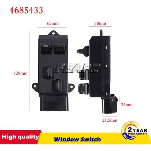 Electric Power Driver Master Left Window Switch Chrysler for Dodge Caravan Town 4685433 1S2062 DS-1191 SW2223