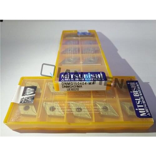 Mitsubishi 10pcs/lot DNMG150404 08 MA UE6020 Internal Turning Tool Hard Alloy