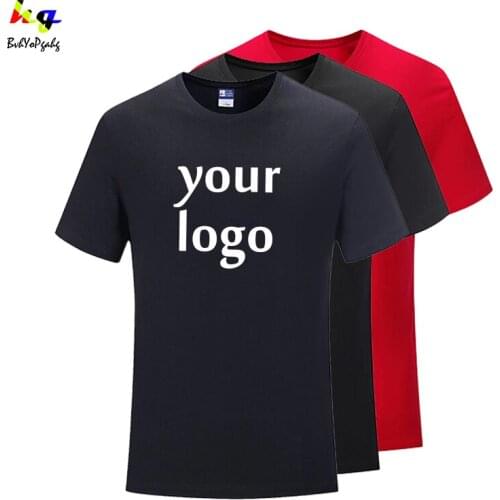 Summer tops T-shirt New T-shirt short sleeve custom logo logo or picture T-shirt casual fashion men and women tops