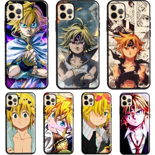 Seven Deadly Sins Meliodas Soft Cover For iPhone 11 12 Pro Max XS XR X 12 mini SE 2020 5S 6S 7 8 Plus Phone Case