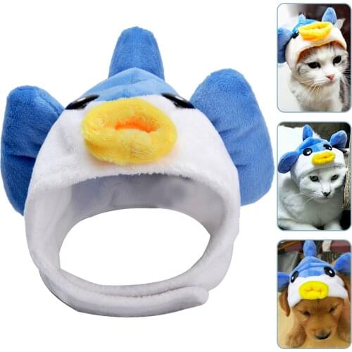 2019 New Funny Cute Pet Cat Costume Lion Tiger Rabbit Frog Cap Hat Headwear for Cat Dog Halloween Christmas Clothes Dress