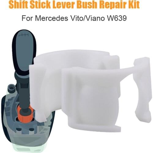 1pcs Durable Gear Selector Rubber Shift Stick Lever Bush Repair Fix Kit A6392605309 Repair Fix Kit For Mercedes Benz Vito/Viano