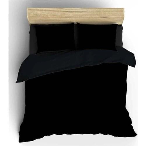 Scrub Black 240x220 Outsize Size Duvet Cover and Pillow Case 322607408
