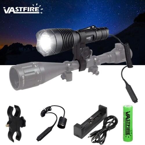 Brightness Scout Light Tactical LED Mini Flashlight 20mm Picatinny Hunting Keymod Rail Mount Weapon light Outdoor Sport Lanterna