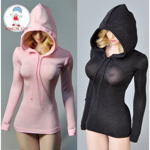 1/6 Scale Female Hooded bottom tights For 12 Inches TBLeague Body Action Figure Clothes