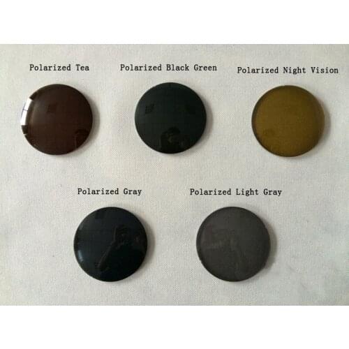 1.56 Myopia Polarized Sunglasses Lens Driving Outdoor Travel Fishing Shades Sun Glasses Lens Custom Prescription Lens Tea/Gray