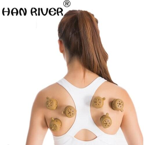 1pc Portable small new Moxibustion Box Pot Tube Paste Replacement Moxa stick to Body Relax Acupuncture Soft Heat Therapy Pain