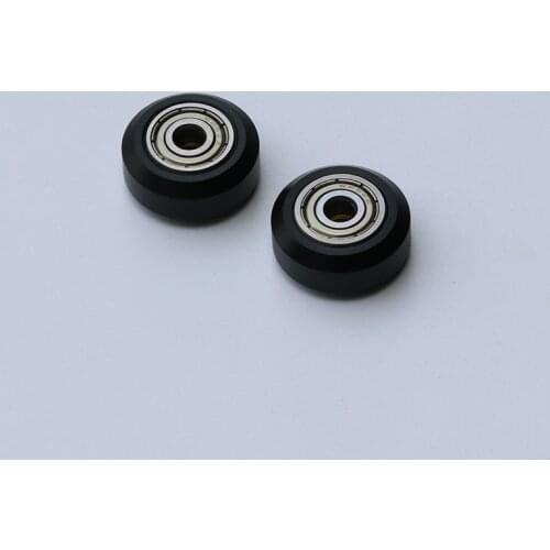 10pcs/lot CNC Openbuilds Plastic wheel pom with 625zz idler pulley gear passive round wheel perlin wheel for Ender 3 CR10 CR-10S