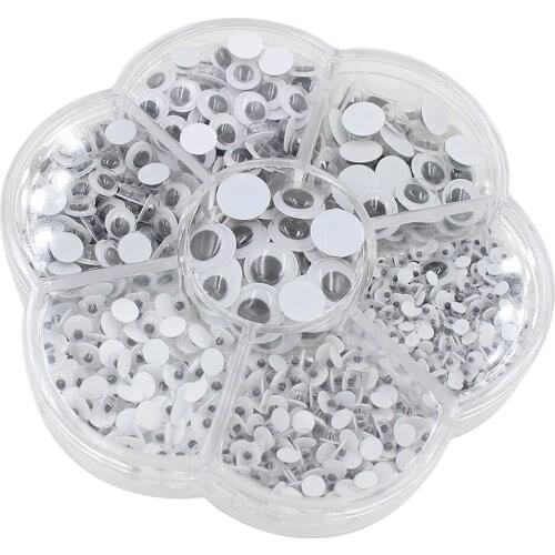 700x Child Craft Toy Eyes Doll Eyes Moving Funny Eyes Card Making Eyes Boxed