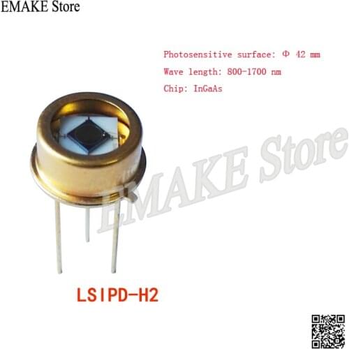 800-1700nm 2mm InGaAs Photodiode Detector Cost-effective High Stability Flat Window