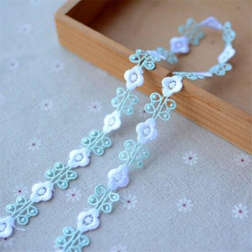 AHYONNIEX Clothes accessories diy handmade materials clothes skirt laciness lace decoration ribbon 1.6cm x1meter