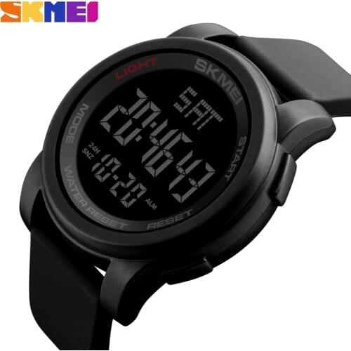 SKMEI Luxury Brand Mens Watches Swim 50m LED Digital Sport Watch Men Fashion Casual Clock Men Wristwatches Relogio Masculino