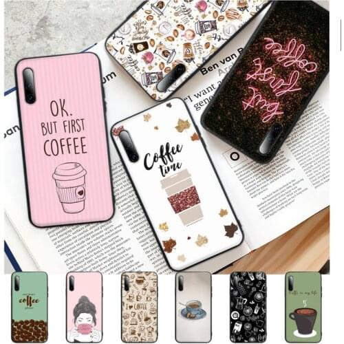 Princess Female Boss Coffee Phone Case For Honor 7A Pro 7C 10i 8A 8X 8S 8 9 10 20 Lite Silicone Cover