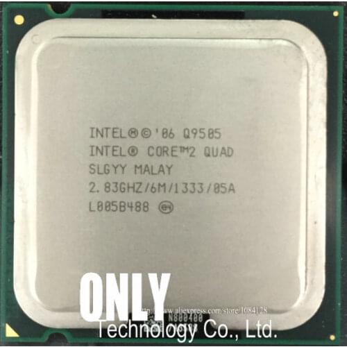 Intel Core2 Quad Processor Q9505 (6M Cache, 2.83 GHz, 1333 MHz FSB) LGA775 Desktop CPU