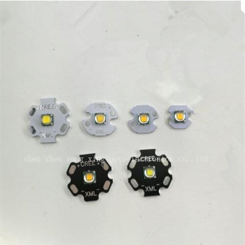 CREE XML XM-L T6 LED U2 10W WHITE High Power LED chip on 12mm 14mm 16mm 20mm PCB