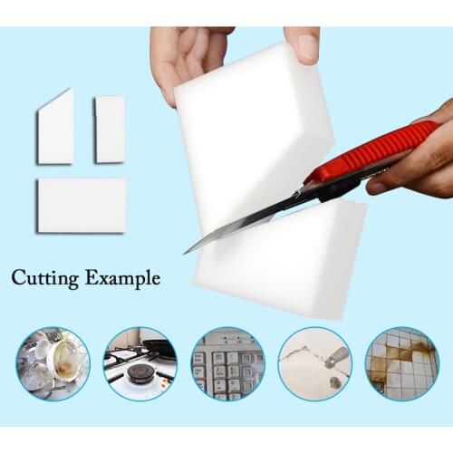 100x60x20mm 5PCS/Pack Super Clean Magic Sponge Kitchen Dishes Eco-Friendly Grey Sponge Cleaner Eraser Cleaning Compound F