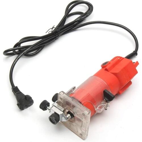 220V 1800W Electric Trimmer Wood Laminator Edge Joiners Router Bit Set Woodworking Tool For Milling Engraving Slotting Trimming