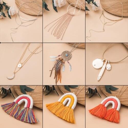 EXYNLON Boho Style Pendants