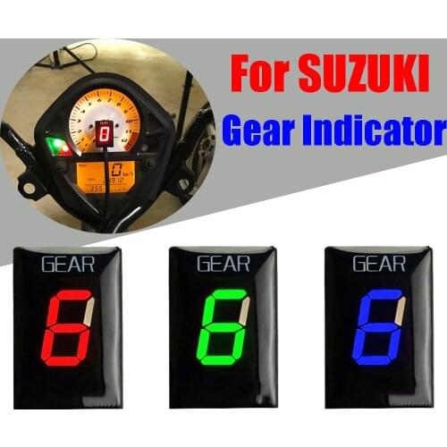 Motorcycle Gear Indicator For Suzuki GSXS750 GSXS1000 GSXR600 GSXR750 GSXR1000 GSR400 GSR600 GSR 400 600 Gear Display Meter