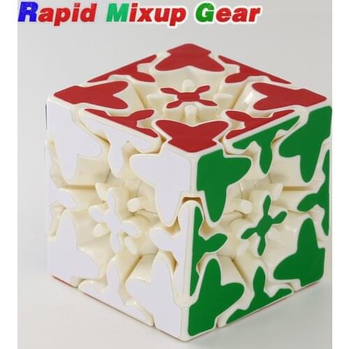 Puzzle Magic Cube FangCun Rapid 3x3x3 mixup gear cube strange shape professional speed cube educational Logic game gift toys Z