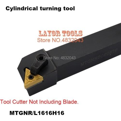 MTGNR1616H16 16*16*100mm Metal Lathe Cutting Tools,CNC Tool Cylindrical turning tool, External Turning Tool,Type MTGNR/L
