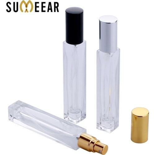 20 Pcs/Lot 10ml Thick Glass Perfume Bottle High Quality Refillable Perfume Spray Bottle