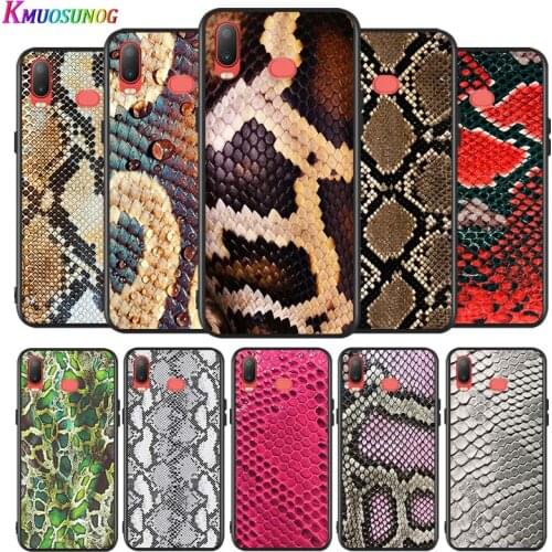Fashion Leather Snake Silicone Cover For Samsung Galaxy A9 A8 Star A7 A6 A5 A3 Plus 2018 2017 2016 A750 Phone Case
