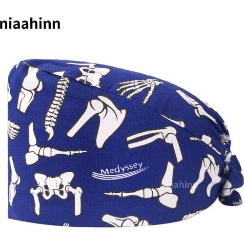 Mens Pet Hospital Surgical Cap Nurse Surgical Cap Doctor Dentist Pharmacy Scrubs Hat Anesthetist Clinical Hats Wholesale Prices