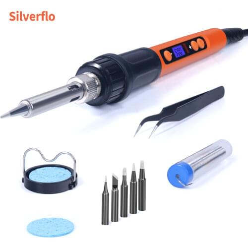 882D SMD Rework Soldering Station C/F Digital Display Welding Station Electric Soldering Iron Hot Air Gun 2 in 1 Repair Tools